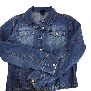 Vintage Cruel Girl Denim Jacket Women's M Blue Jean 2 Button Pockets